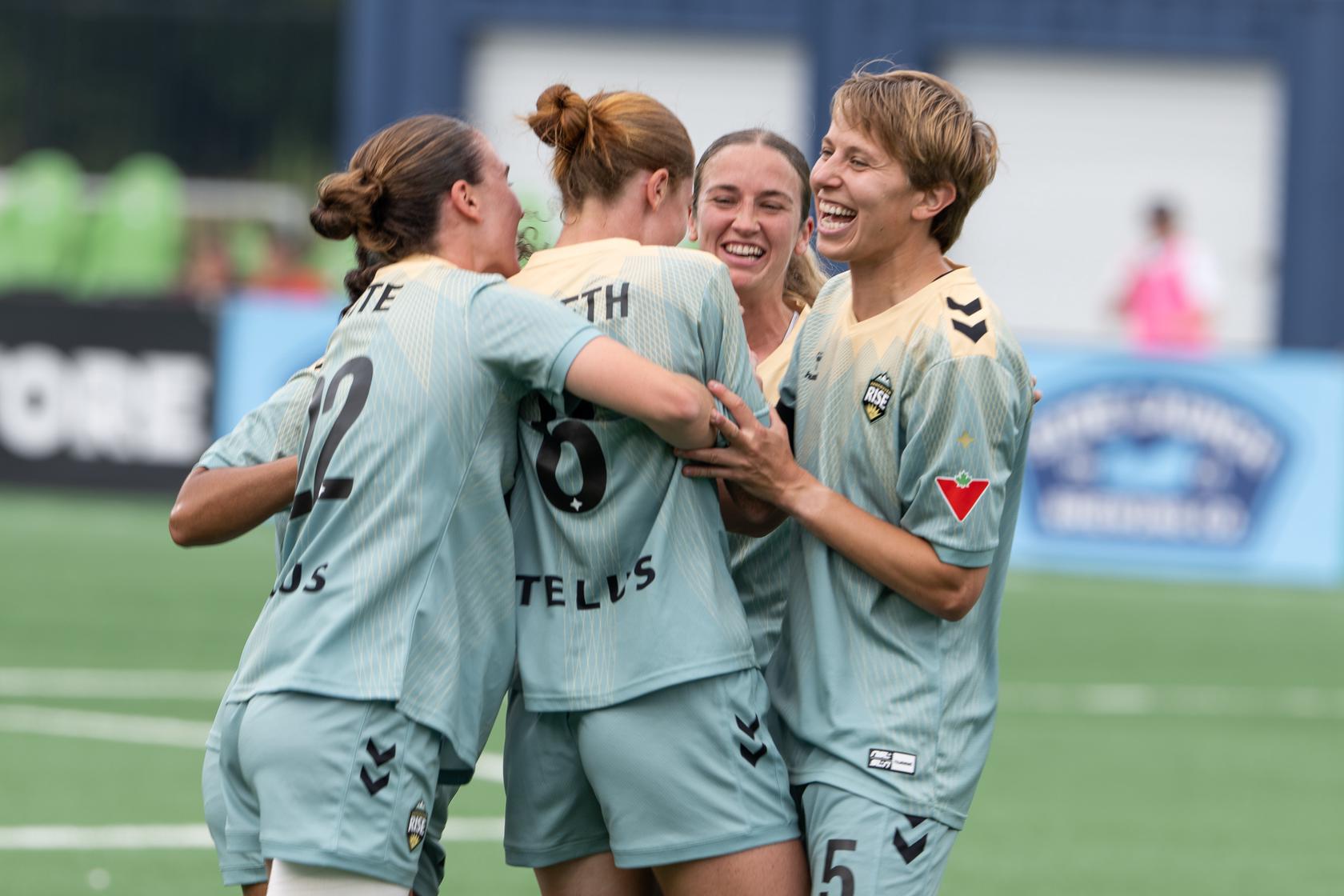 Good things come in threes: Rise blitz AFC Toronto with three first-half goals to climb into third